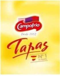 Campofrío Desde 1952 Tapas Nº1 en España