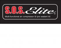 S.O.S.Elite Multi-functional air compressor & tyre sealant kit