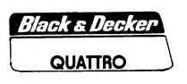 Black & Decker QUATTRO