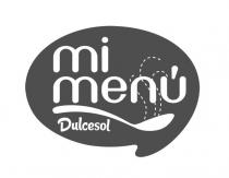 MI MENU DULCESOL