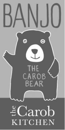 BANJO THE CAROB BEAR the Carob KITCHEN