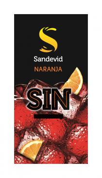 S SANDEVID NARANJA SIN