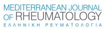 MEDITERRANEAN JOURNAL OF RHEUMATOLOGY ΕΛΛΗΝΙΚΗ ΡΕΥΜΑΤΟΛΟΓΙΑ