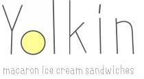 Yolkin macaron ice cream sandwiches