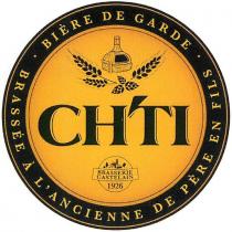 CH'TI BRASSERIE CASTELAIN 1926 . BIÈRE DE GARDE . BRASSÉE À L'ANCIENNE DE PÈRE EN FILS