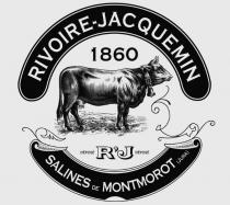 RIVOIRE-JACQUEMIN 1860 DÈPOSÉ R'J DÈPOSÉ SALINES DE MONTMOROT (JURA)