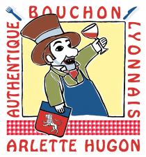 Authentique bouchon lyonnais Arlette Hugon