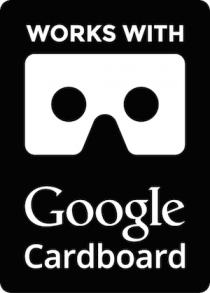 WORKS WITH GOOGLE CARDBOARD