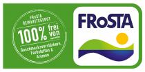 FRoSTA FRoSTA REINHEITSGEBOT 100 % frei von zugesetzten Geschmacksverstärkern, Farbstoffen & Aromen