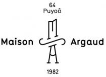 MAISON ARGAUD MA 64 PUYOÔ 1982