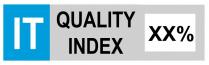 IT QUALITY INDEX XX%