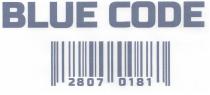 BLUE CODE 2807 0181