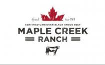 Giraudi since 1968 certified Canadian Black Angus Beef MAPLE CREEK RANCH