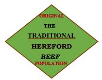 Original The Traditional Hereford Beef Population