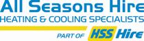 All Seasons Hire HEATING & COOLING SPECIALISTS PART OF HSS Hire