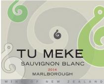 tu meke SAUVIGNON BLANC 2014 MARLBOROUGH WINE OF NEW ZEALAND