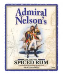 ADMIRAL NELSON'S PREMIUM SPICED RUM Caribbean rum with natural flavour 35% alcohol (70 proof)