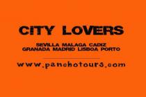 CITY LOVERS SEVILLA MALAGA CADIZ GRANADA MADRID LISBOA PORTO www.panchotours.com