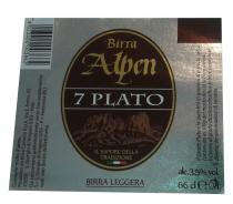 7 PLATO BIRRA ALPEN