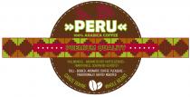 >>PERU<< 100% ARABICA COFFEE PREMIUM QUALITY VOLLMUNDIG - AROMATISCHER KAFFEEGENUSS - TRADITIONELL SCHONEND GERÖSTET FULL - BODIED, AROMATIC COFFEE PLEASURE - TRADITIONALLY GENTLY ROASTED GANZE BOHNE WHOLE BEANS