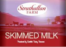 STRATHALLAN FARM SKIMMED MILK Produced by Scottish Dairy Farms