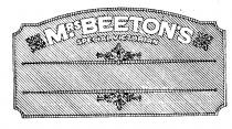 MRS BEETON'S SPECIAL VICTORIAN