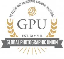 TO ALLOW AND ENCOURAGE CULTURAL EXCHANGE GPU EST. MMVII GLOBAL PHOTOGRAPHIC UNION