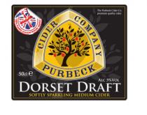 Purbeck Cider Company Dorset Draft softly sparkling medium cider