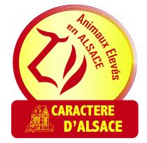 Animaux Elevés en ALSACE CARACTERE D'ALSACE