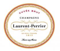 CUVEE BRUT CHAMPAGNE LAURENT-PERRIER MAISON FONDEE 1812 TOURS-SUR-MARNE