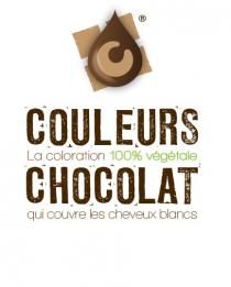 COULEURS CHOCOLAT La coloration 100% végétale qui couvre les cheveux blancs