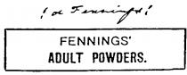 FENNINGS' ADULT POWDERS