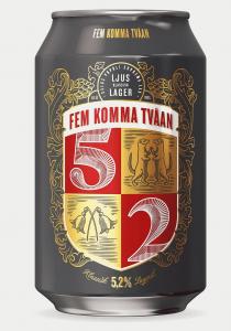 FEM KOMMA TVÅAN LJUS KLASSISK LAGER 5,2%