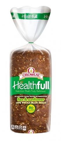 OROWEAT HEALTHFULL FLAX AND SUNFLOWER