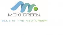 MoKi Green BLUE IS THE NEW GREEN