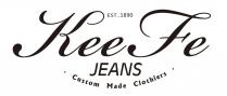 EST 1890 KEEFE Jeans custom made clothiers