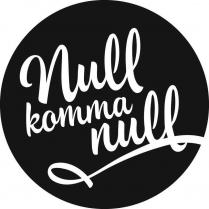 Null komma null