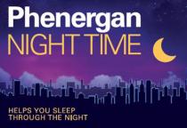 Phenergan NIGHT TIME HELPS YOU SLEEP THROUGH THE NIGHT