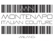 MN MONTENAPO ITALIAN COUTURE MILANO.