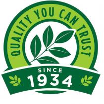 QUALITY YOU CAN TRUST SINCE 1934