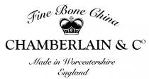 Fine Bone China, CHAMBERLAIN AND CO, Made in Worcestershire, England