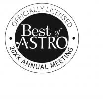 BEST OF ASTRO OFFICIALLY LICENSED 20XX ANNUAL MEETING