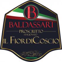 B, BALDASSARI, PROSCIUTTO STAGIONATO IL FIORDICOSCIO