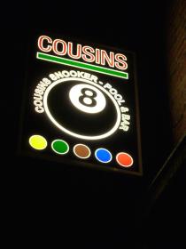 COUSINS COUSINS SNOOKER POOL & BAR