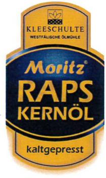 KLEESCHULTE WESTFÄLISCHE ÖLMÜHLE Moritz RAPS KERNÖL kaltgepresst