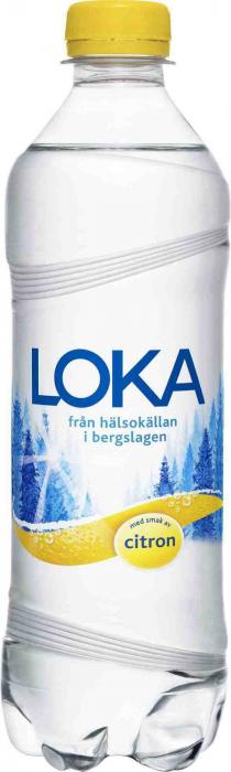 LOKA från hälsokällan i bergslagen med smak av citron