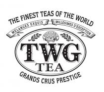 THE FINEST TEAS OF THE WORLD MÉLANGES EXQUIS MILLÉSIMES D'EXCEPTION EXCELLENCE TRADITION QUALITE TWG TEA GRANDS CRUS PRESTIGE