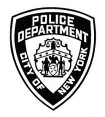 POLICE DEPARTMENT CITY OF NEW YORK