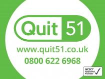 QUIT 51 www.quit51.co.uk 08006226968 NCSCT APPROVED PROVIDER