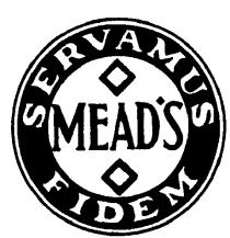 SERVAMUS MEAD'S FIDEM.